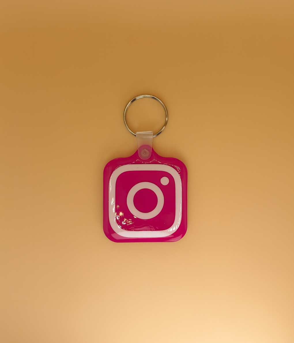 Instagram Nfc Business Card Keyring