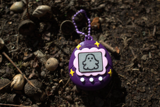 👻 Ghost Virtual Pet Keychain